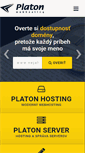 Mobile Screenshot of platon.sk